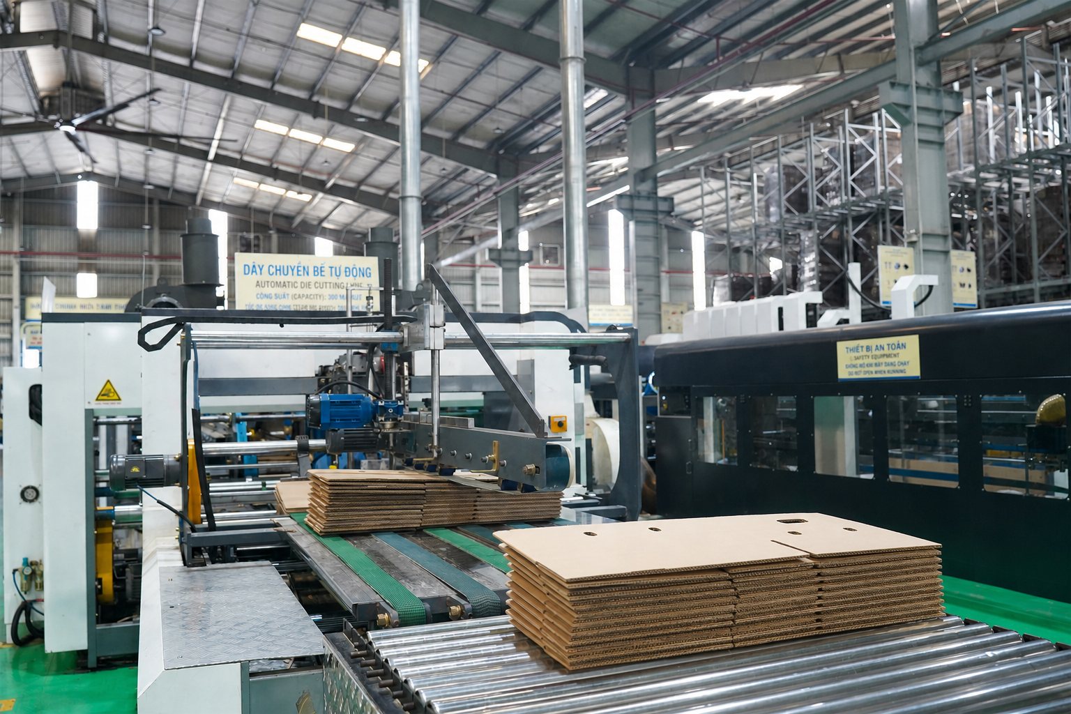 Die cutting production line